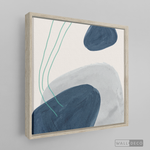 Cargar imagen en el visor de la galería, Cuadro Abstracto Calma en Azul