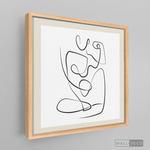 Cargar imagen en el visor de la galería, Cuadro Minimalista Figura Humana