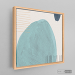 Cargar imagen en el visor de la galería, Cuadro Abstracto Reposo en Azul