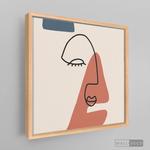 Cargar imagen en el visor de la galería, Cuadro Rostros Abstractos Clara