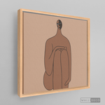 Cargar imagen en el visor de la galería, Cuadro Minimalista Figura Humana Tres