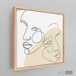 Cargar imagen en el visor de la galería, Cuadro Face Lines Cercanía