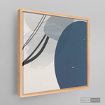 Cargar imagen en el visor de la galería, Cuadro Abstracto Nórdico Óvalos Dos