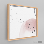 Cargar imagen en el visor de la galería, Cuadro Abstracto Nórdico Pastel tres