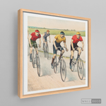 Cargar imagen en el visor de la galería, Cuadro Arte Vintage Bikes