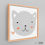Cargar imagen en el visor de la galería, Cuadro Infantil Lindo Gatito