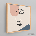 Cargar imagen en el visor de la galería, Tríptico Abstracto Rostros