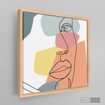 Cargar imagen en el visor de la galería, Cuadro Face Lines Filomena