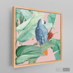 Cargar imagen en el visor de la galería, Cuadro Aves Loro Real Azul