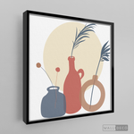 Cargar imagen en el visor de la galería, Cuadro Boho Floreros Dos