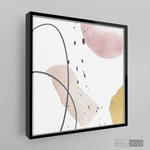 Cargar imagen en el visor de la galería, Cuadro Abstracto Nórdico Pastel Dos