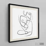 Cargar imagen en el visor de la galería, Cuadro Minimalista Figura Humana