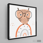 Cargar imagen en el visor de la galería, Cuadro Infantil Buho