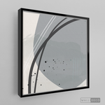 Cargar imagen en el visor de la galería, Cuadro Abstracto Nórdico Óvalos Uno