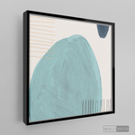 Cargar imagen en el visor de la galería, Cuadro Abstracto Reposo en Azul