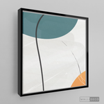 Cargar imagen en el visor de la galería, Cuadro Abstracto Nórdico Trazos Dos