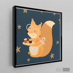 Cargar imagen en el visor de la galería, Cuadro Infantil Pequeña Ardilla