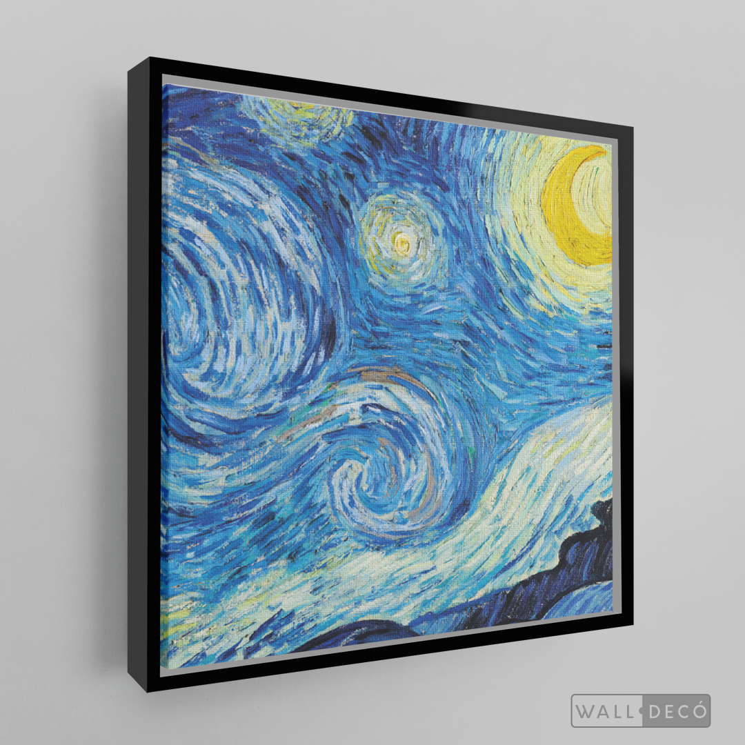 Cuadro Arte Noche estrellada Van Gogh (B)