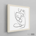 Cargar imagen en el visor de la galería, Cuadro Minimalista Figura Humana