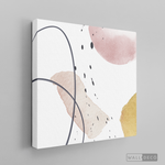 Cargar imagen en el visor de la galería, Cuadro Abstracto Nórdico Pastel Dos