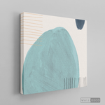 Cargar imagen en el visor de la galería, Cuadro Abstracto Reposo en Azul