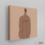 Cargar imagen en el visor de la galería, Cuadro Minimalista Figura Humana Tres