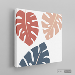 Cargar imagen en el visor de la galería, Cuadro Boho Monstera color