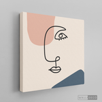 Cargar imagen en el visor de la galería, Tríptico Abstracto Rostros