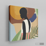 Cargar imagen en el visor de la galería, Cuadro Mujer Luanda