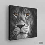 Cargar imagen en el visor de la galería, Cuadro Animales León (B) B/N