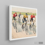 Cargar imagen en el visor de la galería, Cuadro Arte Vintage Bikes