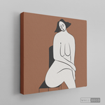 Cargar imagen en el visor de la galería, Cuadro Minimalista Figura Humana Dos