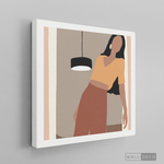 Cargar imagen en el visor de la galería, Cuadro Mulata La Mantilla