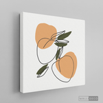 Cargar imagen en el visor de la galería, Cuadro Minimalista Durazno