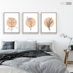 Cargar imagen en el visor de la galería, Tríptico Botánica Boho