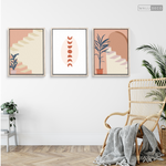 Cargar imagen en el visor de la galería, Tríptico Escaleras