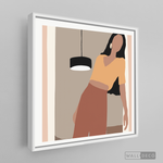 Cargar imagen en el visor de la galería, Cuadro Mulata La Mantilla