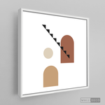 Cargar imagen en el visor de la galería, Tríptico Abstracto Equilibrio