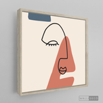 Cargar imagen en el visor de la galería, Cuadro Rostros Abstractos Clara