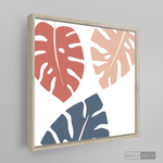 Cargar imagen en el visor de la galería, Cuadro Boho Monstera color