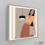 Cargar imagen en el visor de la galería, Cuadro Mulata La Mantilla