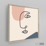 Cargar imagen en el visor de la galería, Tríptico Abstracto Rostros