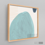 Cargar imagen en el visor de la galería, Cuadro Abstracto Reposo en Azul