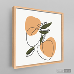 Cargar imagen en el visor de la galería, Cuadro Minimalista Durazno