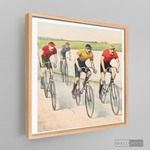 Cargar imagen en el visor de la galería, Cuadro Arte Vintage Bikes