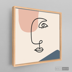 Cargar imagen en el visor de la galería, Tríptico Abstracto Rostros