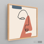 Cargar imagen en el visor de la galería, Cuadro Rostros Abstractos Clara