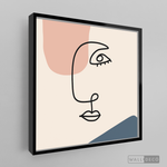 Cargar imagen en el visor de la galería, Tríptico Abstracto Rostros