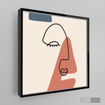 Cargar imagen en el visor de la galería, Cuadro Rostros Abstractos Clara