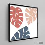 Cargar imagen en el visor de la galería, Cuadro Boho Monstera color